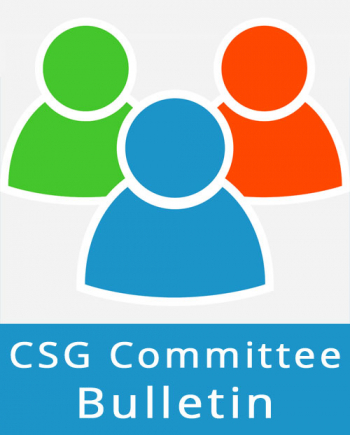 CSG committee bulletin 001